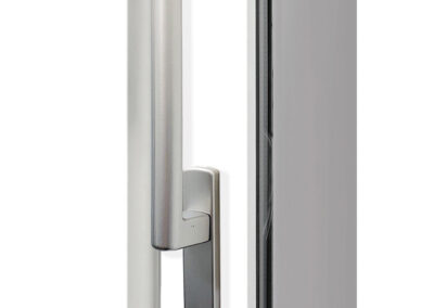 Handle closed position, inside